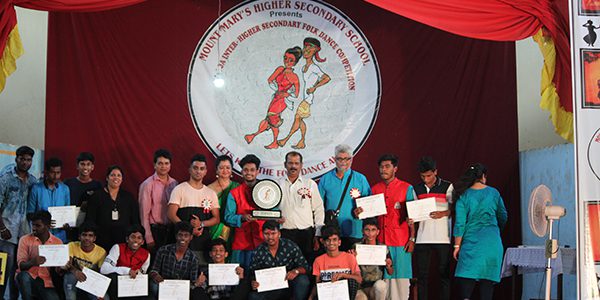 Inter Higher secondary Folk Dance competition